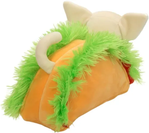 Vista 4 de Douglas Animal de Peluche de Taco Chihuahua Macarrón