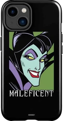 Vista 10 de Skinit Impact - Funda compatible con iPhone 14 Plus, diseño animado de Disney Cruella con licencia oficial Negro - L06
