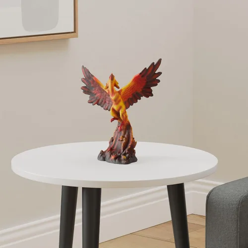 Vista 2 de SUMMIT COLLECTION Phoenix Rising - Figura coleccionable de estatua de escultura