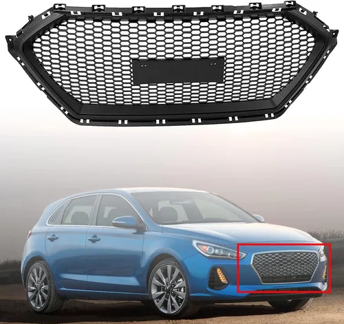 Vista 7 de munirater Parachoques delantero para Elantra 2017 2018 GL GLS L LE Limited SE SEL Sedan 4 puertas