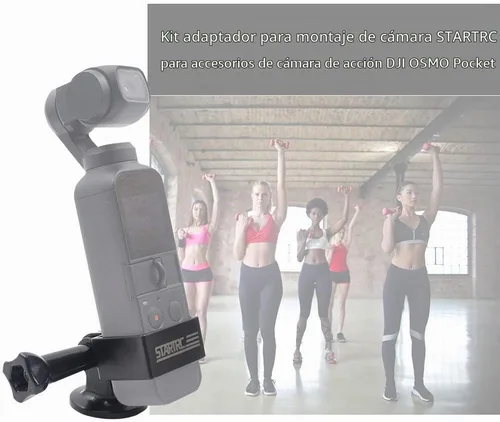 Vista 3 de GoolRC Kit de adaptador de soporte de montaje para cámara DJI OSMO Accesorios de cámara de bolsillo