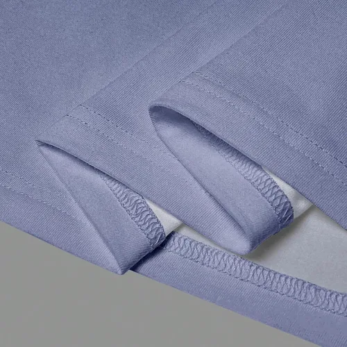 Vista 7 de Polo degradado para hombre, manga larga, con botones, cuello ligero, para golf y tenis