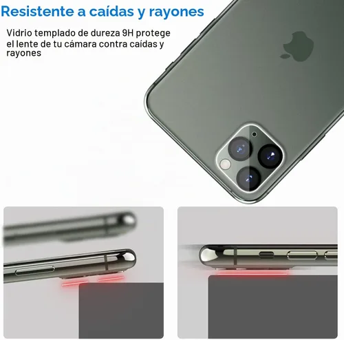 Vista 7 de JETech Protector de lente de cámara para iPhone 11 Pro Max/11 Pro, paquete de 3