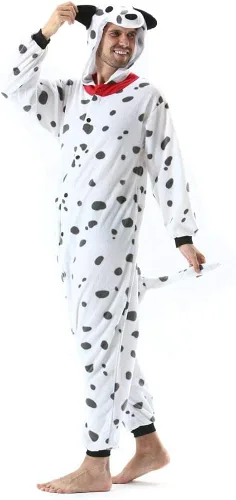 Vista 2 de SAMGU Unisex Adult Onesies Pajamas Halloween Christmas Cosplay Costumes One Piece Homewear Jumpsuit