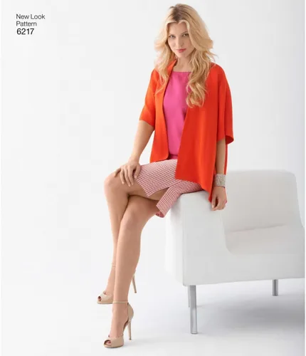 Vista 4 de Simplicity Patrones creativos New Look 6217 Misses' Separates, A (10-12-14-16-18-20-22)