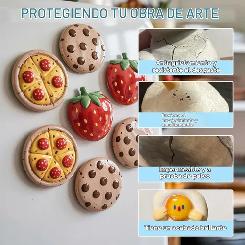Vista 3 de Esmalte de arcilla seca al aire de 3.4 fl oz, barniz de arcilla para mejorar el brillo de la arcilla