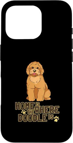 Vista 19 de Funda dorada para iPhone 11 Goldendoodle Dood Funny Doodle Dog