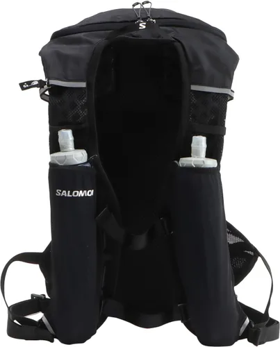 Vista 3 de Salomon Unisex Agile 12 Set, Hydration & Storage Vest with 500ml Flasks Included Negro