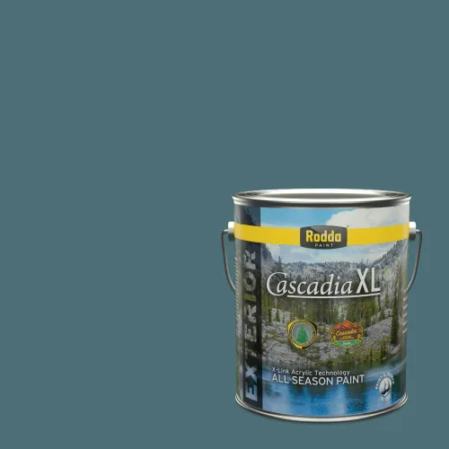 Vista 118 de Rodda Paint CASCADIA XL - Pintura satinada exterior e imprimación en uno, 1 galón, hoja de aloe