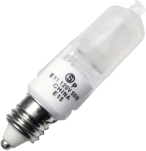 Vista 15 de Foco de luz, S3165, 120V 35W T4 E11, transparente, S3181, 500watts, 120 volts
