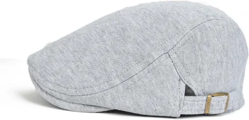 Vista 41 de VOBOOM Hombres Newsboy Cap Algodón Flat Ivy Gatsby Driving Hat