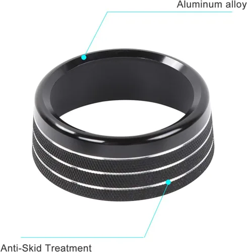Vista 2 de Voodonala Interruptor de Aire Acondicionado Botón CD Perilla para Dodge Challenger Charger Chrysler 300 300s 2015-2019, para RAM 2013-2024