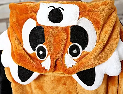 Vista 6 de YOLSUN Kids Animal Halloween Costume Deluxe Kids Onesie Dress up for BoysGirls