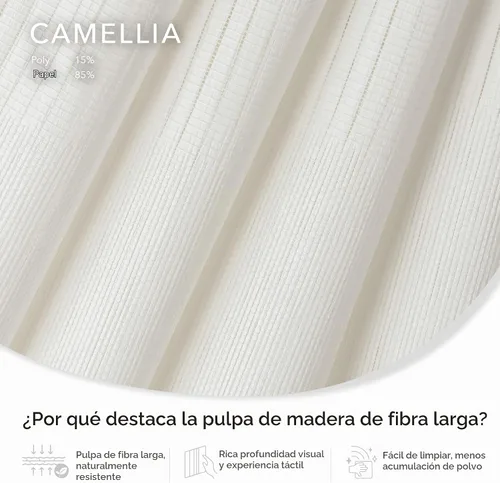 Vista 3 de GoDear Design - Cortinas de ventana ajustables de panel deslizante con riel 45.8"- 86" de ancho x 96" de alto, cortinas verticales deslizables