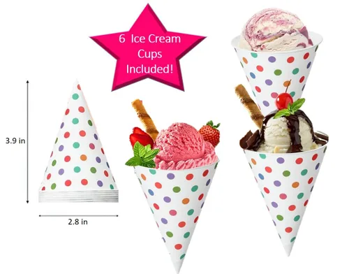 Vista 2 de ProductMix Mezclas de Helado Fáciles de Hornear y Congelar/Vainilla - Galletas y Crema y Miel de Caramelo/Fresa - Pastel Cortado y Deleite