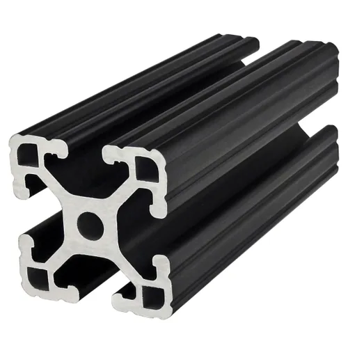 Vista 20 de 80/20 INC., 1515, 15 Series 1.5" x 1.5" Negro t-slotted extrusión X 12