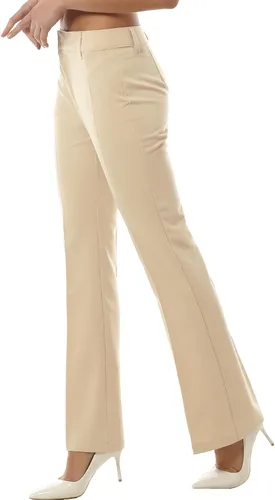 Vista 57 de Design by Olivia Pantalones de oficina de corte holgado para mujer