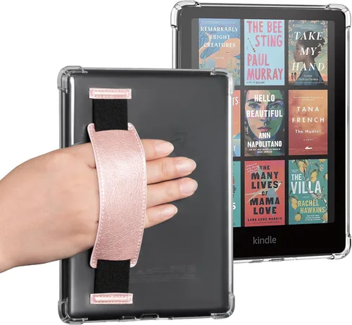 Vista 13 de iDLEHANDS Funda magnética transparente para Kindle Paperwhite de 7" de 12ª generación 2024 y Kindle Colorsoft - con AirBag compatible con iPhone