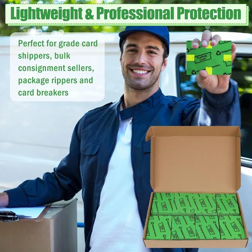 Vista 7 de Paquete de 200 protectores de envío de tarjetas intercambiables