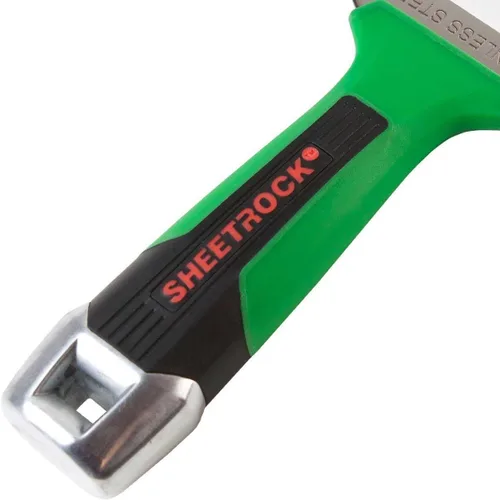 Vista 2 de USG Sheetrock Tools - Cuchillo para juntas de paneles de yeso de acero inoxidable de 5 pulgadas, cuchillo de masilla profesional con mango de agarre