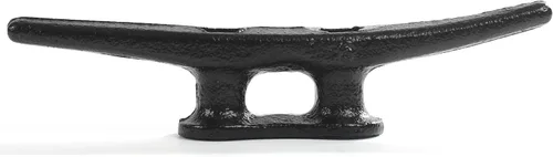 Vista 7 de True Atlantic Dock Cleats – Tacos galvanizados para barco, muelle de hierro para decoración marítima, costera y playa