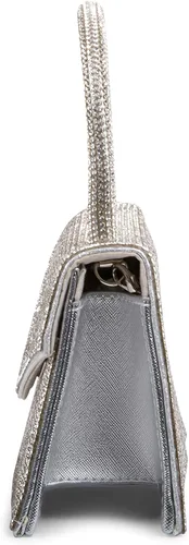 Vista 3 de Steve Madden Amina - Mini mango superior con diamantes de imitación