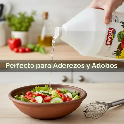 Vista 7 de Iberia Vinagre blanco destilado natural, 1 galón - 5% de acidez