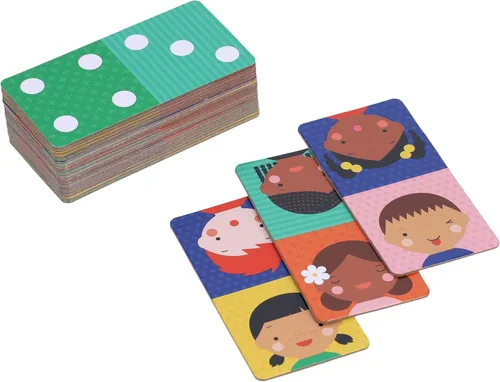 Vista 2 de Juego Spot the Difference Dominoes Sentimientos
