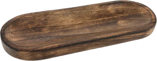 Vista 5 de Soporte para incienso, quemador de incienso/colector de cenizas, bandeja de incienso de madera hecha a mano para el hogar, meditación y yoga, gran