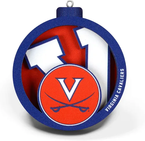 Vista 3 de YouTheFan Adorno de la serie de logotipos en 3D de la NCAA