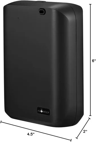 Vista 11 de Difusor de aroma inteligente de aromaterapia nebulizante, máquina de aroma sin agua, ambientador perfecto para habitaciones de hotel, hogares u Negro