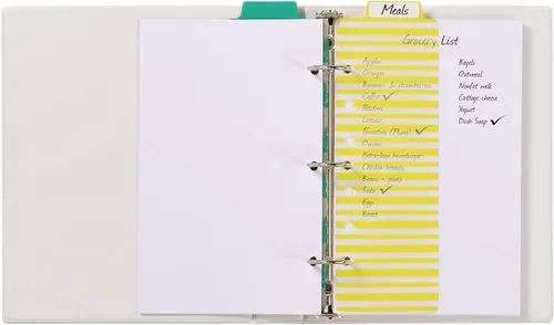 Vista 5 de Avery 24922 marcadores de libros de plástico pequeños con abrazadera, varios diseños, 1 juego, 5