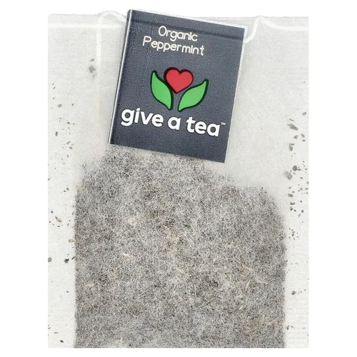 Vista 3 de Té de menta orgánico, sin cafeína, 24 bolsas de té, 1.7 oz (48 g), NOW Foods