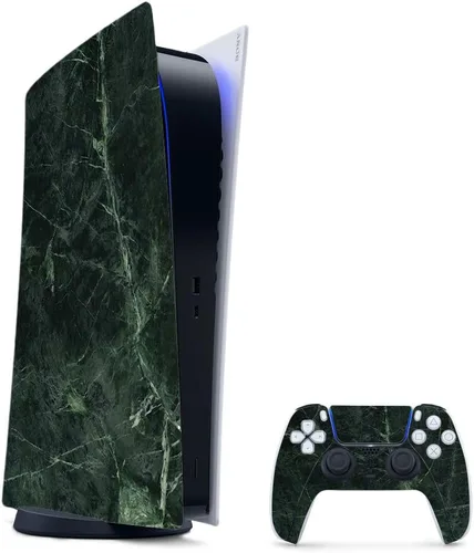 Vista 38 de MightySkins - Skin para juegos para PS5 / Playstation 5 Bundle – Mármol ámbar Envoltura protectora de vid Fácil de aplicar y cambiar
