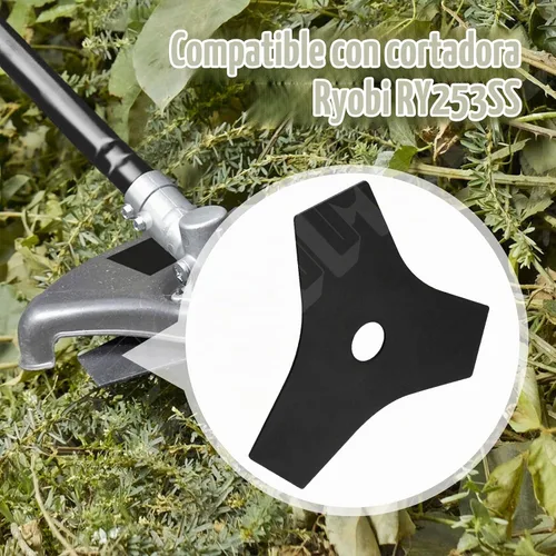 Vista 7 de AC04105 - Juego de 2 cuchillas de repuesto de acero reversible de 8 pulgadas para corte de cepillo Tri-Arc compatibles con Ryobi para Mdoels