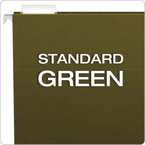 Vista 44 de Pendaflex, fólder organizador para colgar, Verde (Standard Green)