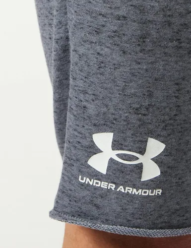Vista 5 de Under Armour - Shorts Rival Terry de tela de toalla para hombre