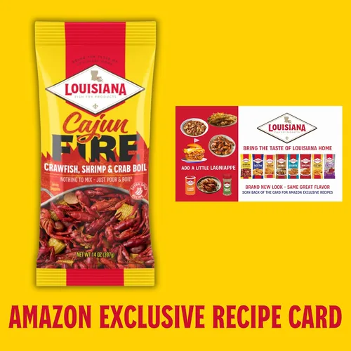Vista 9 de Louisiana Fish Fry, Cajun Fire Boil, 14 oz (paquete de 1)
