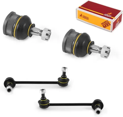 Vista 274 de Metrix Premium Chassis Parts - Juego de 4 piezas de articulación de rótula superior y barra estabilizadora delantera para Ford Ranger RWD 1998-2011