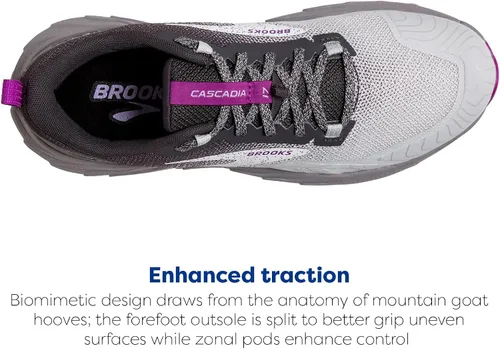 Vista 5 de Brooks Cascadia 17 Tenis para correr en montaña para mujer