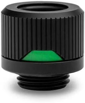 Vista 4 de EKWB EK-Quantum Torque HDC-12 - Accesorio de compresión para tubos rígidos EKWB 0.472 in OD, negro, paquete de 4
