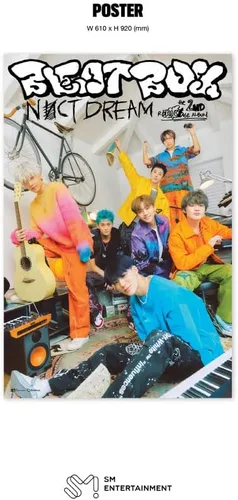 Vista 7 de DREAMUS NCT Dream Beatbox 2º álbum de reenvasado Versión Digipack Contenido+Póster Plegable+Seguimiento Sellado (al azar)