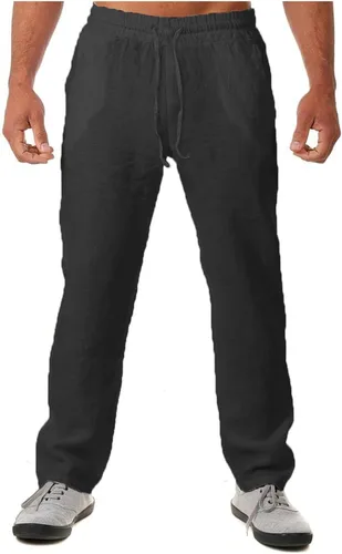 Vista 2 de Pantalones Cargo para Hombres,Men's Cargo Pants Long Pants Classic Basic Fit Pants,Cargo Pants for Men Work
