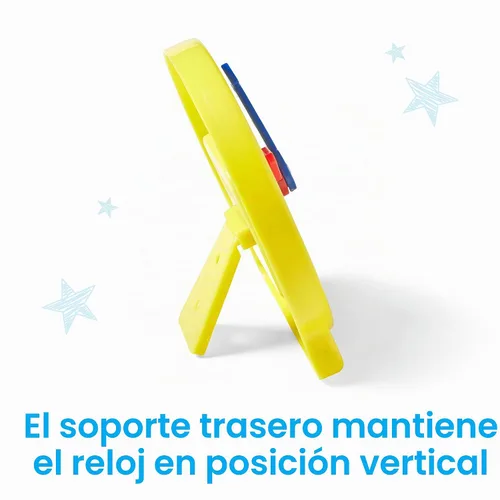 Vista 5 de hand2mind Juego de mini reloj con engranaje para el aula, decir la hora, relojes de enseñanza, aprender a decir la hora para niños, reloj analógico
