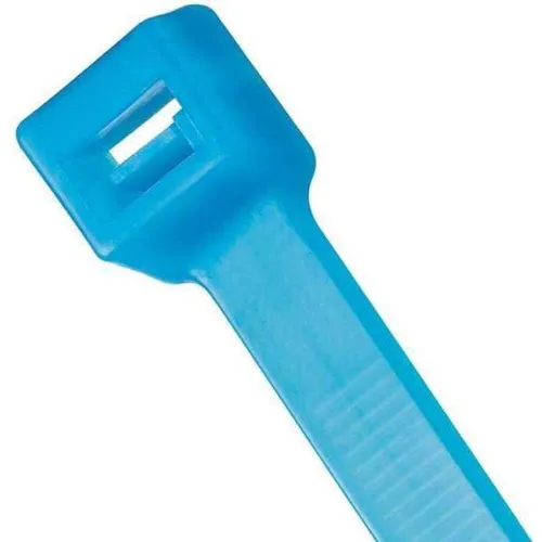 Vista 4 de Panduit PLT2S-C76 Pan-Ty Brida para cables de bloqueo, estándar, 7.4 pulgadas de longitud, Tefzel, Aqua (paquete de 100)