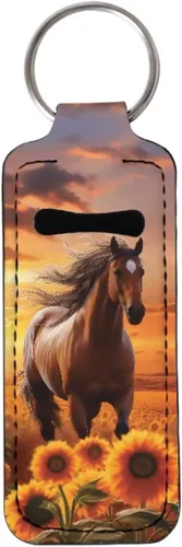 Vista 10 de doginthehole Chapstick - Llavero con clip y funda de neopreno para bálsamo labial