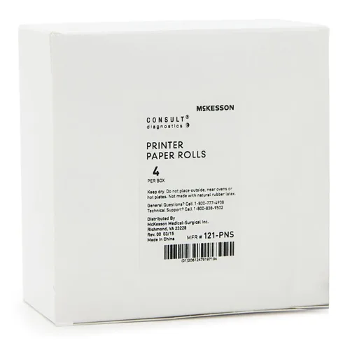 Vista 3 de McKesson Papel de impresora Rolls 120 analizador de orina, 4 por caja Printer Paper Rolls