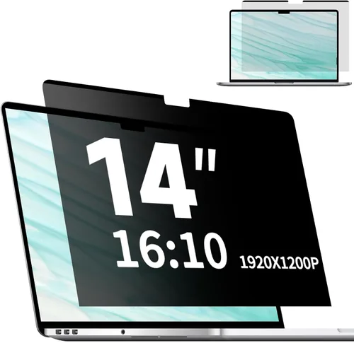 Vista 15 de Pantalla magnética de privacidad para MacBook Pro de 13 pulgadas (2016, 2017, 2018, 2019, 2020, 2021, 2022, M1, M2), pantalla de privacidad mate