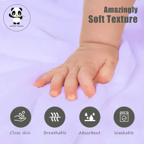 Vista 6 de HIPHOP PANDA Baby Robe for 0-9 Months