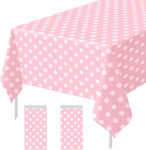 Vista 48 de Paquete de 2 Manteles de Plástico Beige Desechables Cubiertas de Mesa Mantel Rectangular Beige para Fiesta Baby Shower Boda Cumpleaños Mantel